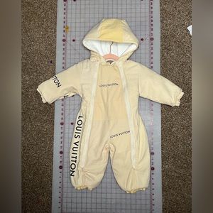 Custom Louis Vuitton Snowsuit.